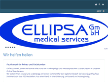 Tablet Screenshot of ellipsa.de
